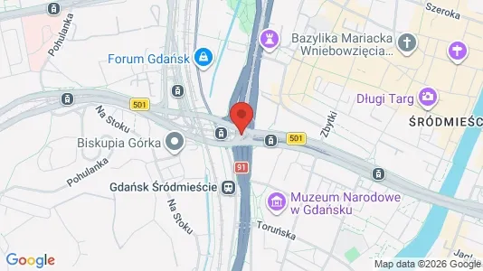 Commercial properties for rent i Gdańsk - Photo from Google Street View