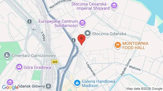 Gewerbeflächen zur Miete i Gdańsk – Foto von Google Street View