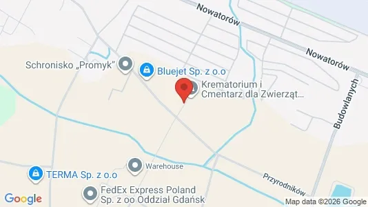 Lagerlokaler til leje i Gdańsk - Foto fra Google Street View
