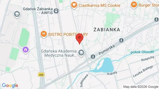 Gewerbeflächen zur Miete i Gdańsk – Foto von Google Street View