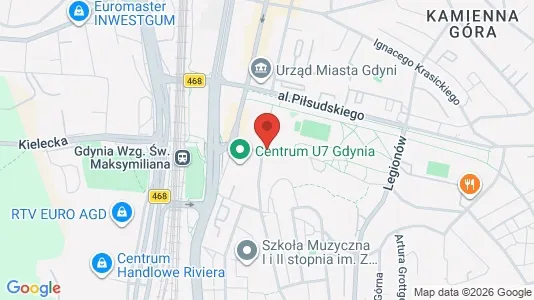 Lokaler til leje i Gdynia - Foto fra Google Street View