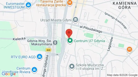 Gewerbeflächen zur Miete i Gdynia – Foto von Google Street View