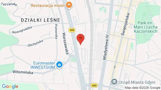 Lokaler til leje i Gdynia - Foto fra Google Street View