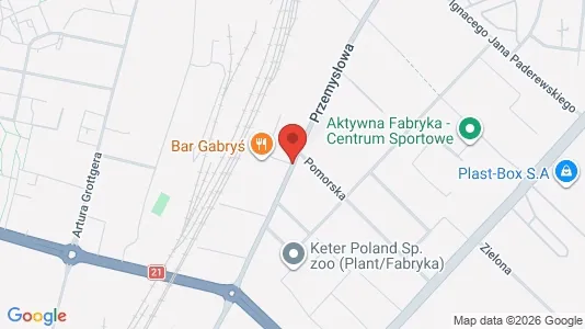 Varastot Vuokrattavana i Słupsk - Kuva Google Street Viewstä