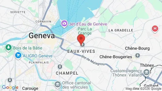 Lokaler til leje i Geneve EAUX-VIVES - Foto fra Google Street View