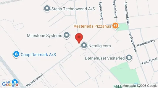 Office spaces for rent i Brøndby - kort over placeringen