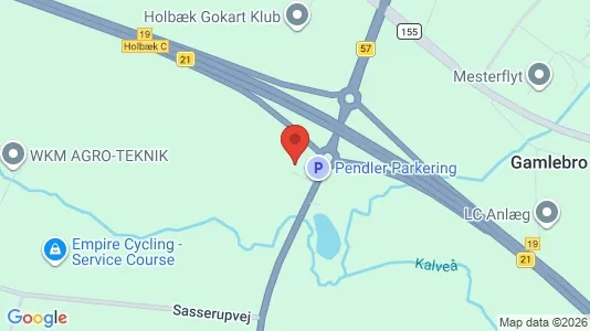 Liikekiinteistöt Vuokrattavana i Holbæk - Kuva Google Street Viewstä