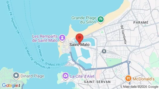 Office spaces for rent i Saint-Malo - Photo from Google Street View