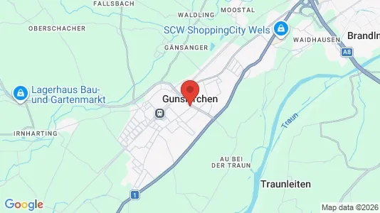 Werkstätte zur Miete i Gunskirchen – Foto von Google Street View