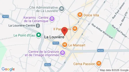 Commercial properties for sale i La Louvière - Photo from Google Street View