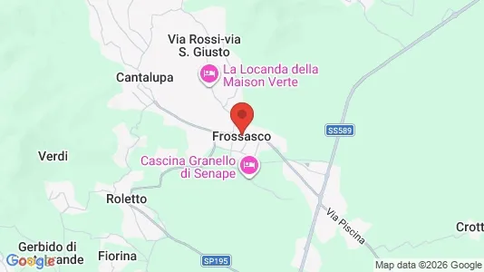 Varastot Myynnissä i Frossasco - Kuva Google Street Viewstä
