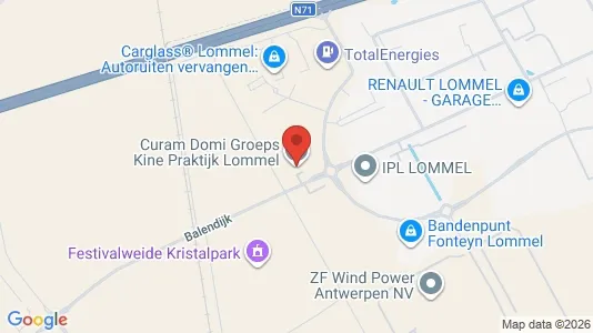 Toimistotilat Vuokrattavana i Lommel - Kuva Google Street Viewstä
