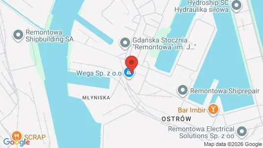 Bedrijfsruimtes te koop i Gdańsk - kort over placeringen