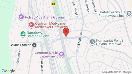 Gewerbeflächen zum Kauf i Gdynia – Foto von Google Street View