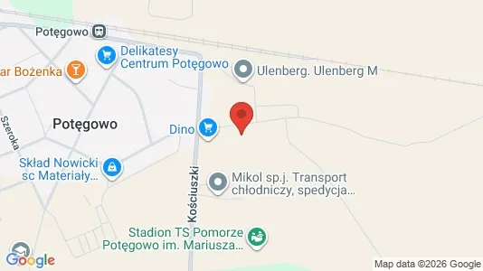 Magazijnen te koop i Słupski - kort over placeringen