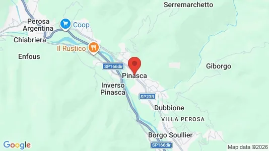 Shops for sale i Pinasca - Photo from Google Street View