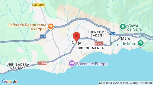 Liikekiinteistöt Myynnissä i Nerja - Kuva Google Street Viewstä