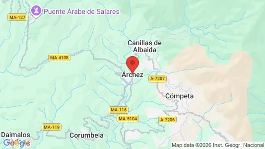 Commercial properties for sale i Árchez - Photo from Google Street View