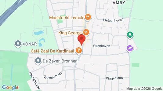 Commercial properties for sale i Maastricht - kort over placeringen