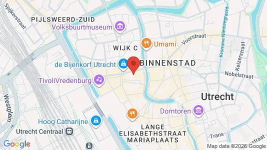 Espacios de oficina En alquiler i Utrecht Binnenstad - Foto de Google Street View