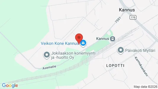Bedrijfsruimtes te koop i Kannus - Foto uit Google Street View