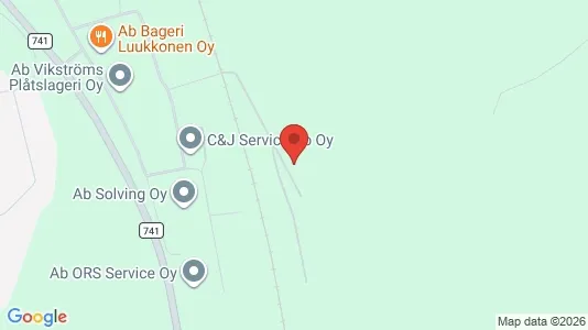 Commercial properties for sale i Pietarsaari - kort over placeringen