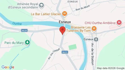 Commercial properties for sale i Esneux - Photo from Google Street View
