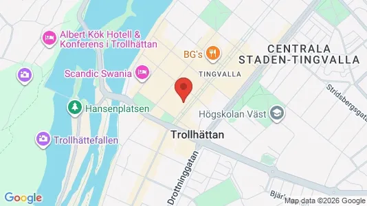 Lager til leie i Trollhättan – Bilde fra Google Street View