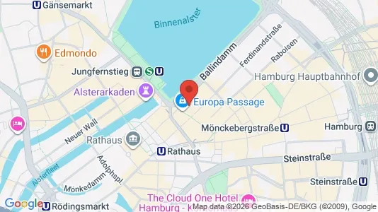 Kontorlokaler til leje i Hamborg Mitte - Foto fra Google Street View