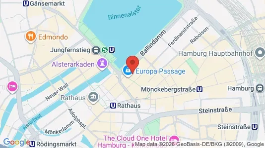 Kontorlokaler til leje i Hamborg Mitte - Foto fra Google Street View