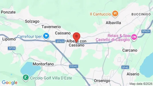 Shops for rent i Albese con Cassano - Photo from Google Street View