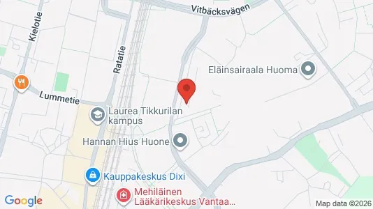 Gewerbeflächen zur Miete i Vantaa – Foto von Google Street View