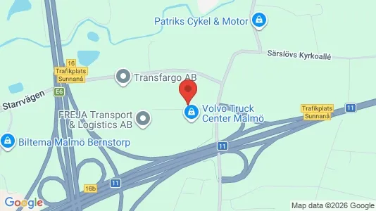 Varastot Vuokrattavana i Skellefteå - Kuva Google Street Viewstä