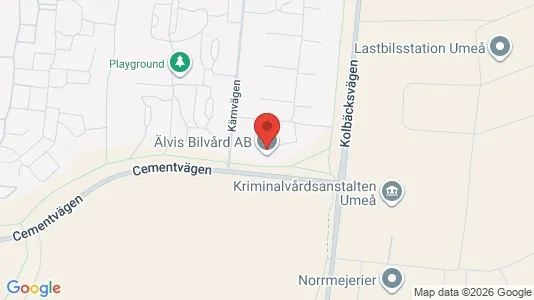 Gewerbeflächen zum Kauf i Umeå – Foto von Google Street View