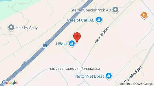 Lagerlokaler för uthyrning i Borås – Foto från Google Street View