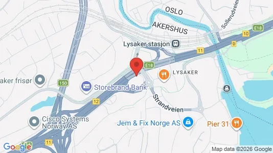 Kantorruimte te huur i Bærum - Foto uit Google Street View