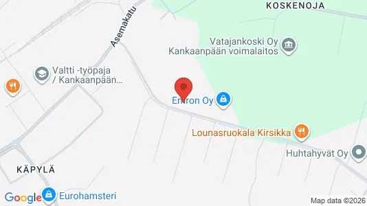 Werkstätte zur Miete i Kankaanpää – Foto von Google Street View