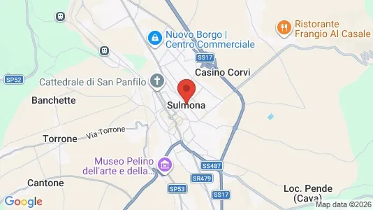 Commercial properties for sale i Sulmona - Photo from Google Street View