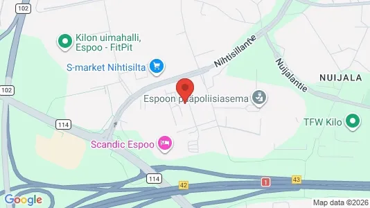 Espacios de oficina En alquiler i Espoo - Foto de Google Street View