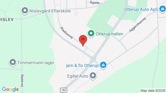 Liikekiinteistöt Myynnissä i Otterup - Kuva Google Street Viewstä