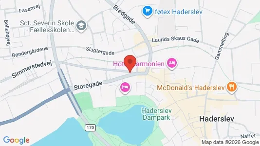 Företagslokaler till salu i Haderslev – Foto från Google Street View