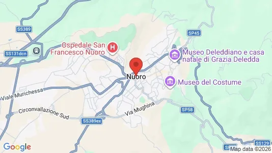 Liikekiinteistöt Vuokrattavana i Nuoro - Kuva Google Street Viewstä