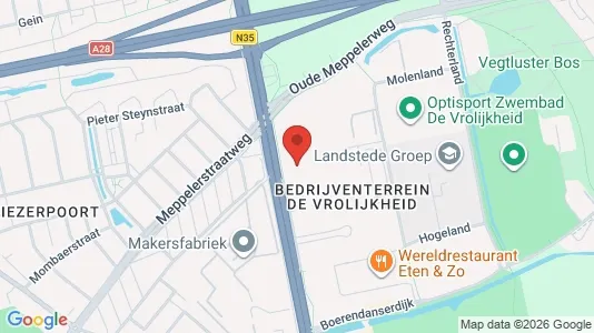 Office spaces for rent i Zwolle - Photo from Google Street View