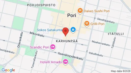 Lokaler til leje i Pori - Foto fra Google Street View