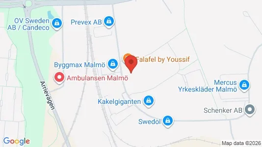 Büros zur Miete i Fosie – Foto von Google Street View