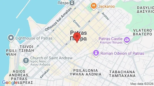 Kontorlokaler til leje i Patras - Foto fra Google Street View