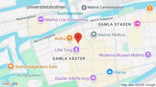 Kontorlokaler til leje i Malmø Centrum - Foto fra Google Street View