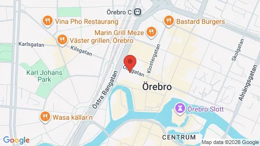 Kontorlokaler til leje i Örebro - Foto fra Google Street View
