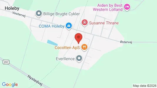 Varastot Vuokrattavana i Holeby - Kuva Google Street Viewstä