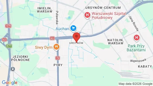 Varastot Vuokrattavana i Varsova Ursynów - Kuva Google Street Viewstä